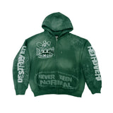 DESTROYER MATCHING ZIP-UP GREEN