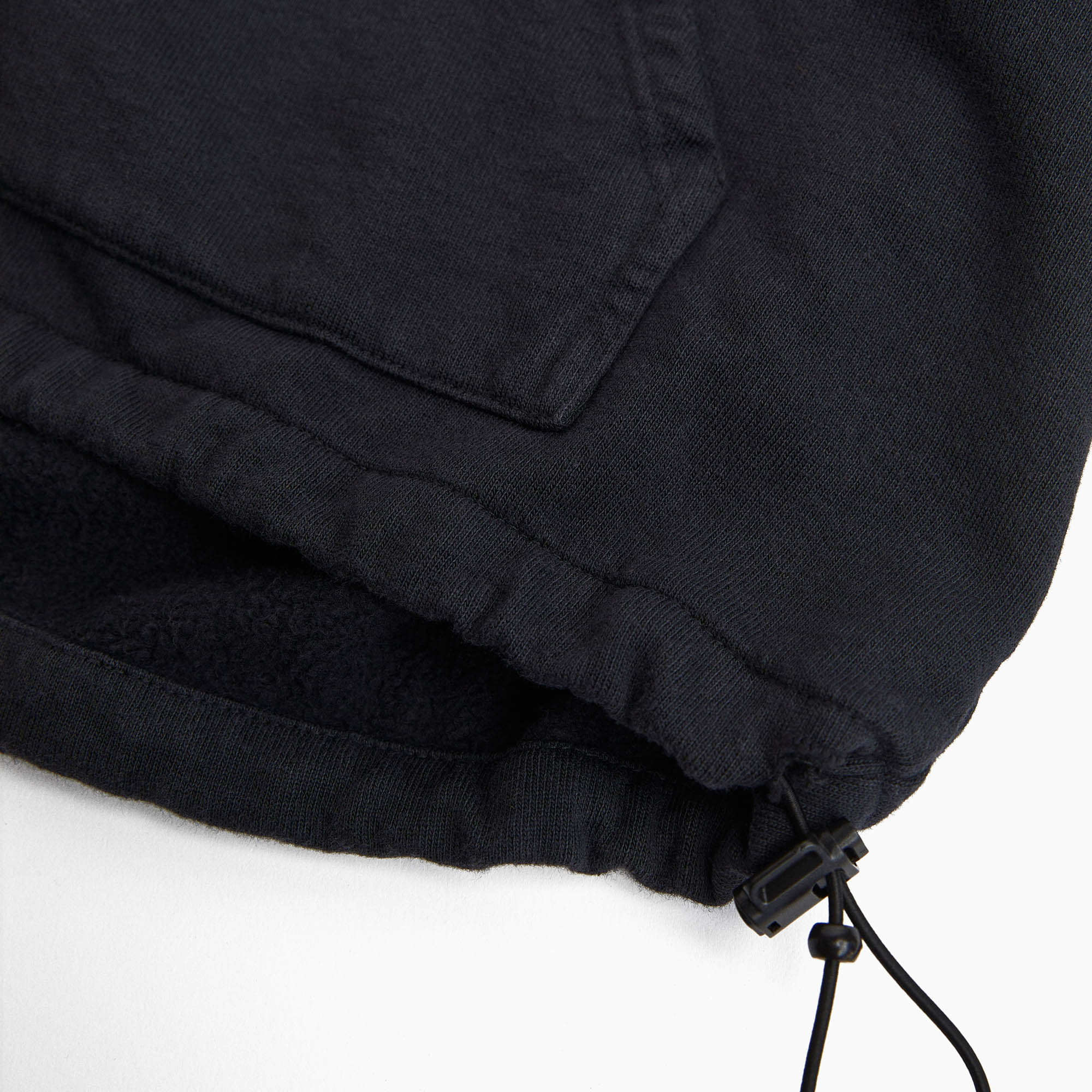 surplus hoodie / washed black