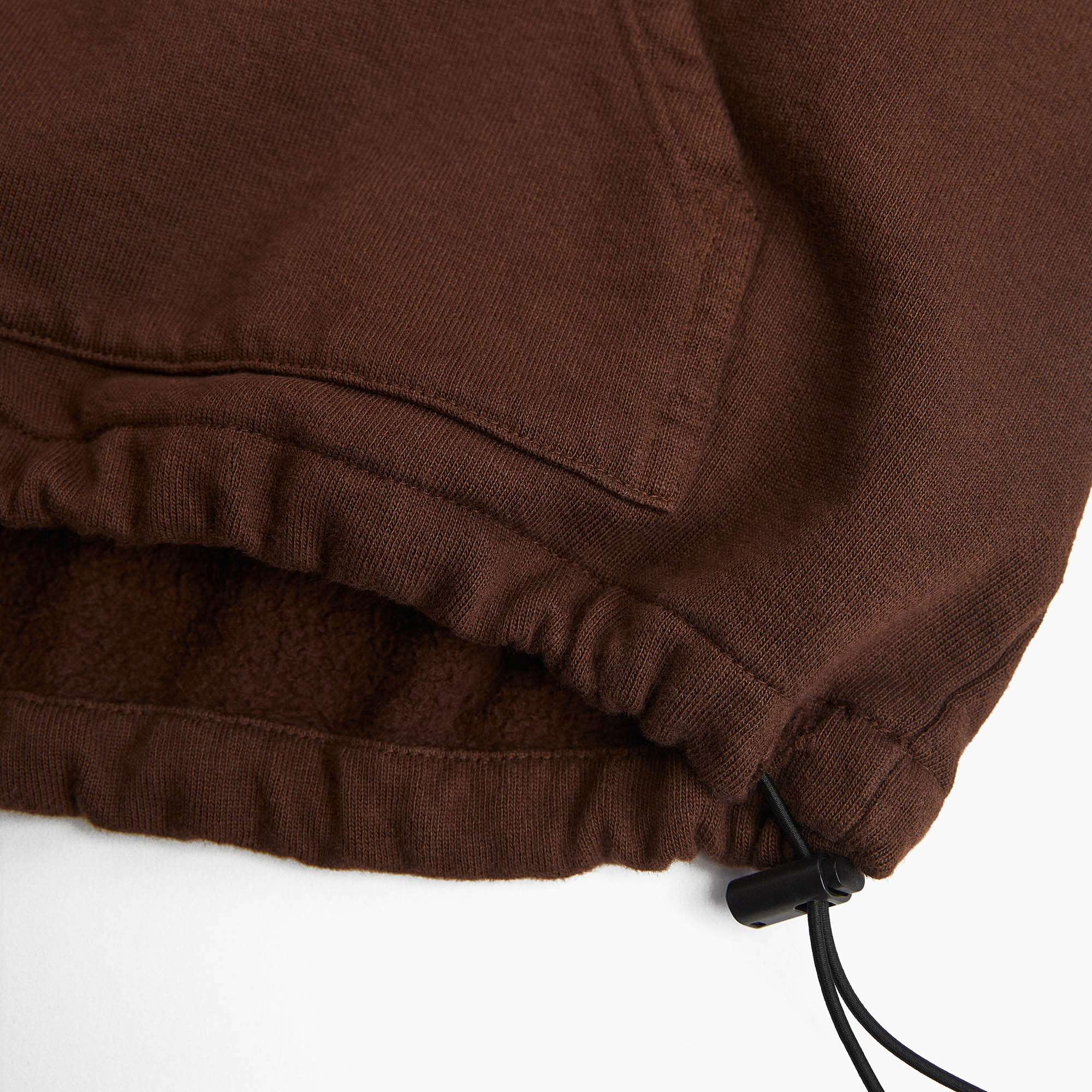 standard bungee hoodie / brown