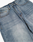 EPTM Distreesed Basic Jeans - Denim Blue
