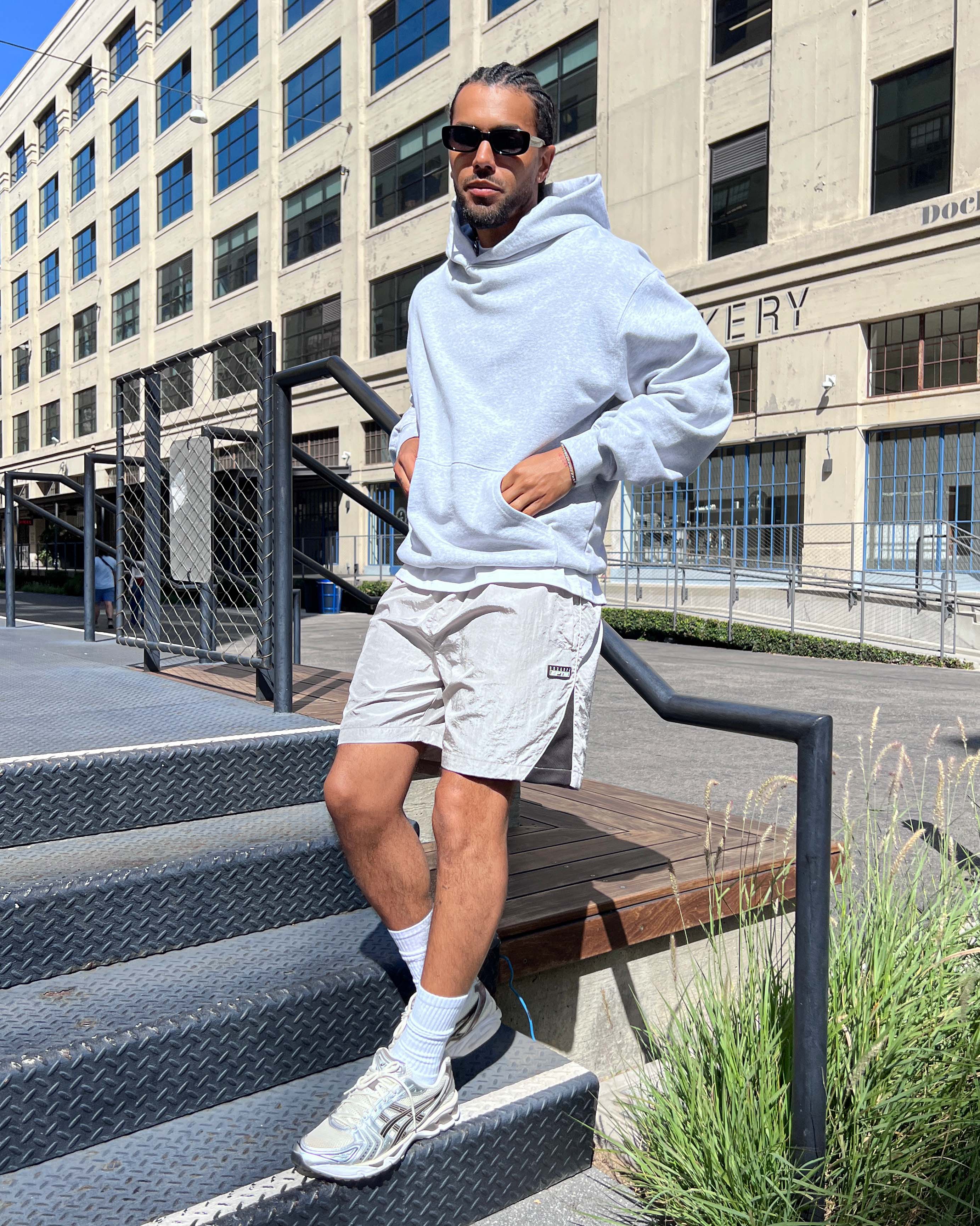 EPTM Derby Shorts - Grey