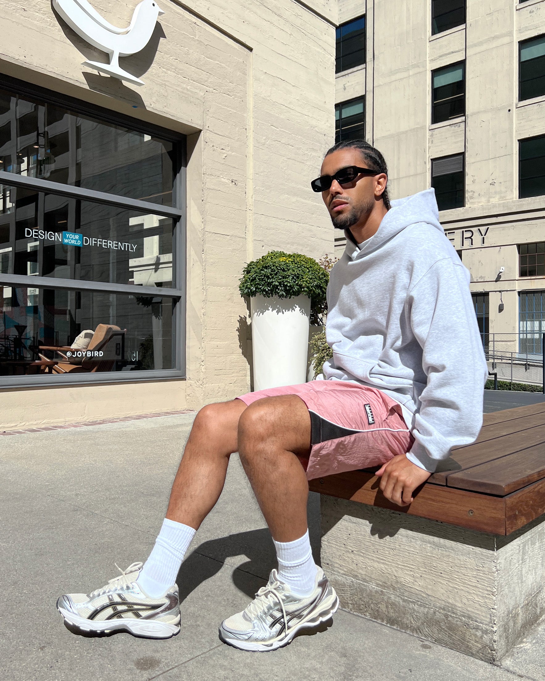 EPTM Derby Shorts - Dusty Pink