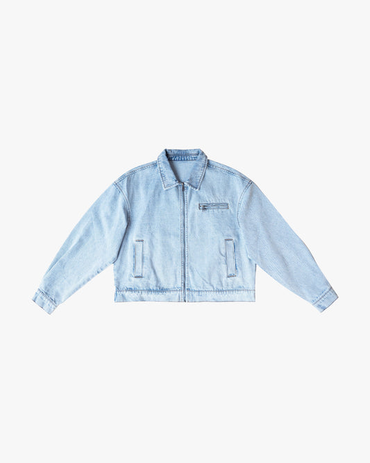 EPTM DENIM SHACKET - DENIM BLUE