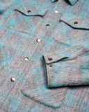 EPTM Mohair Chore Coat - Turquoise