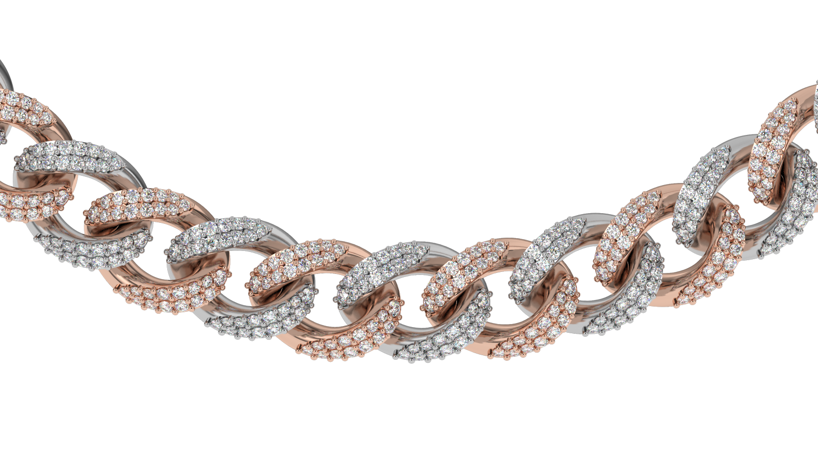 Diamond Cuban Link Chain (10mm)