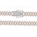 Spiked Diamond Cuban Chain