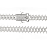 Spiked Diamond Cuban Chain