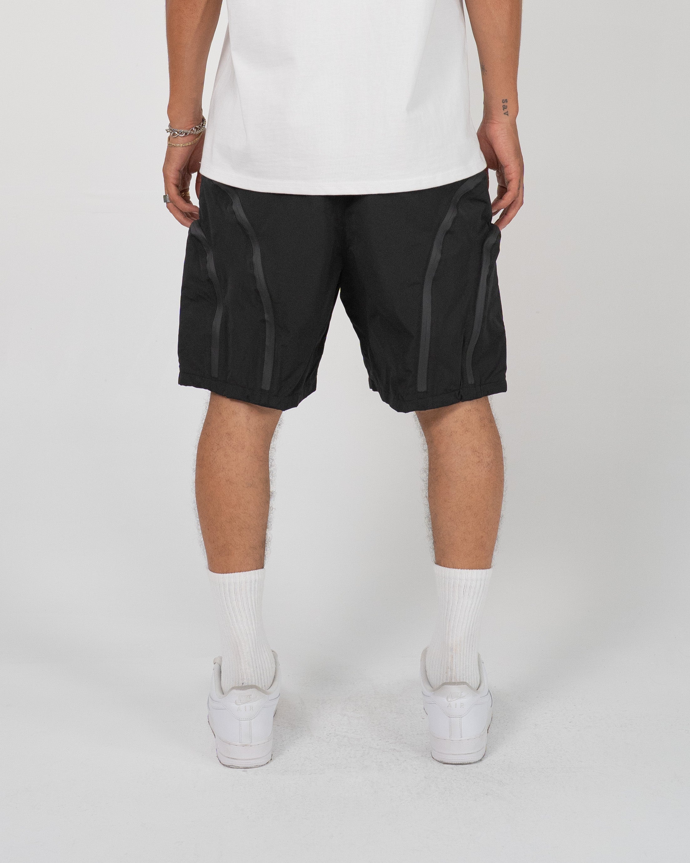 EPTM Double Zip Shorts - Black