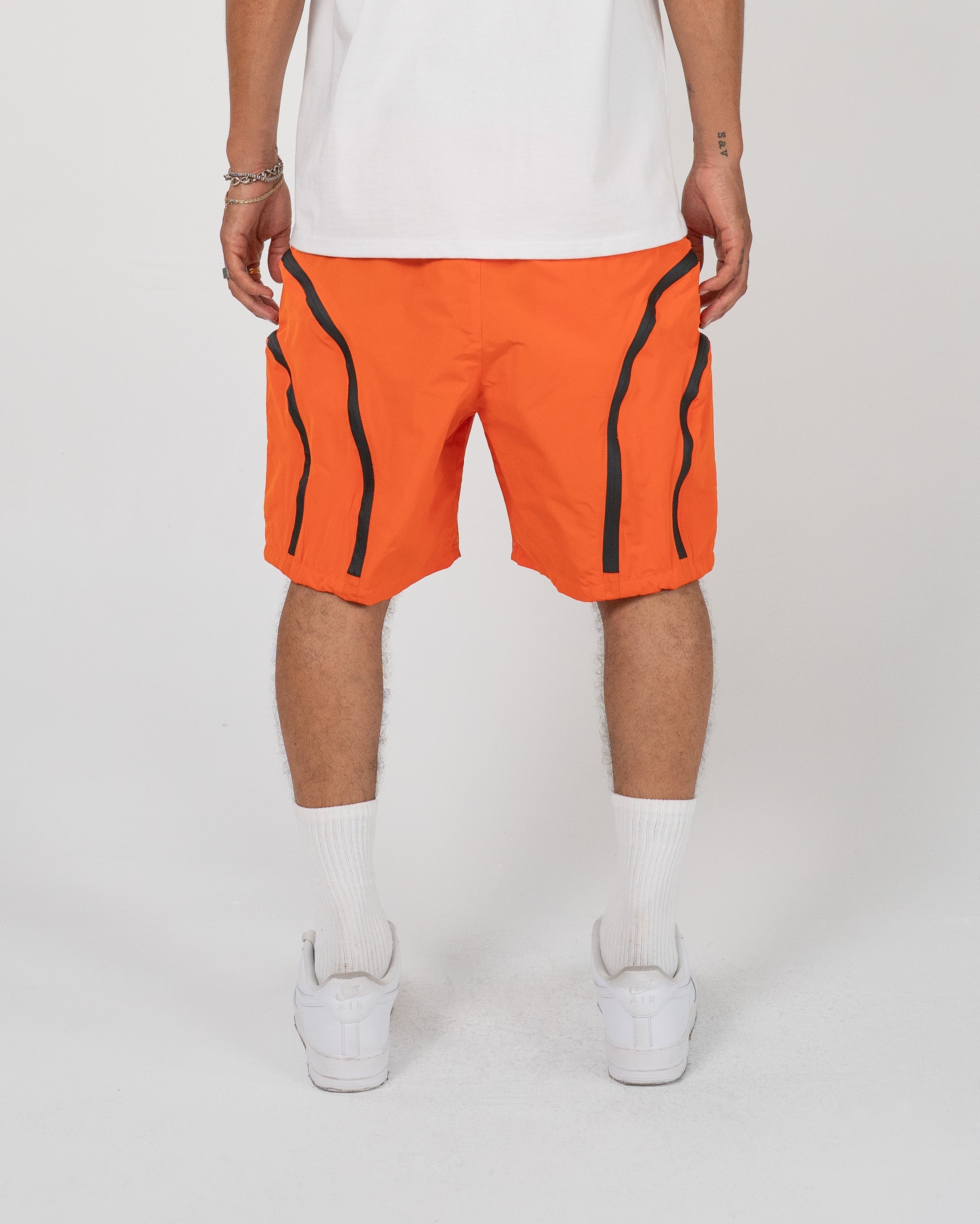 EPTM Double Zip Shorts - Orange
