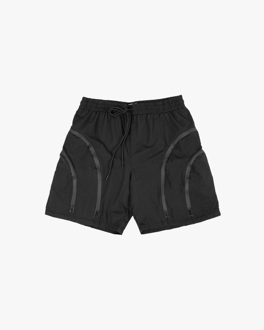 EPTM Double Zip Shorts - Black
