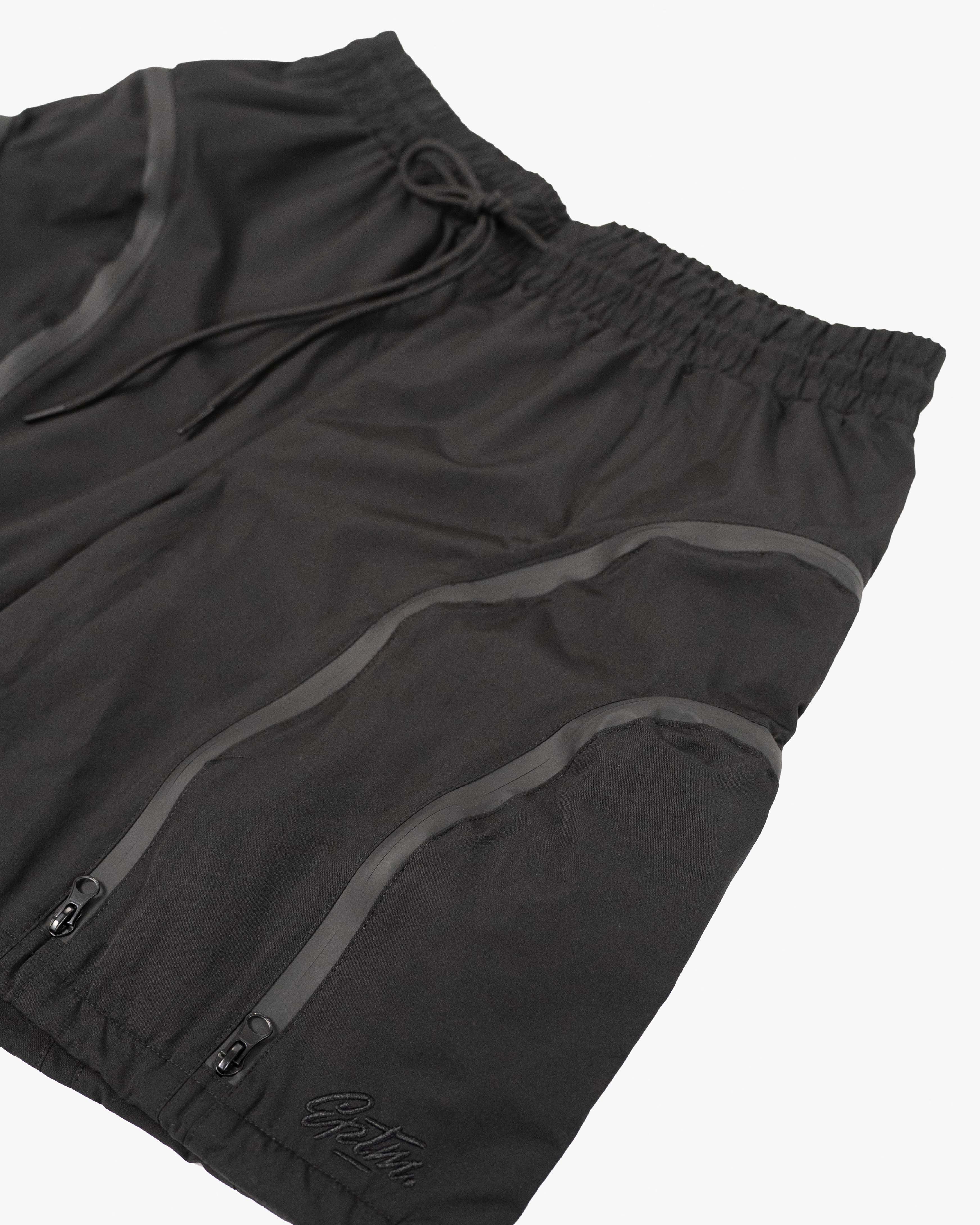 EPTM Double Zip Shorts - Black