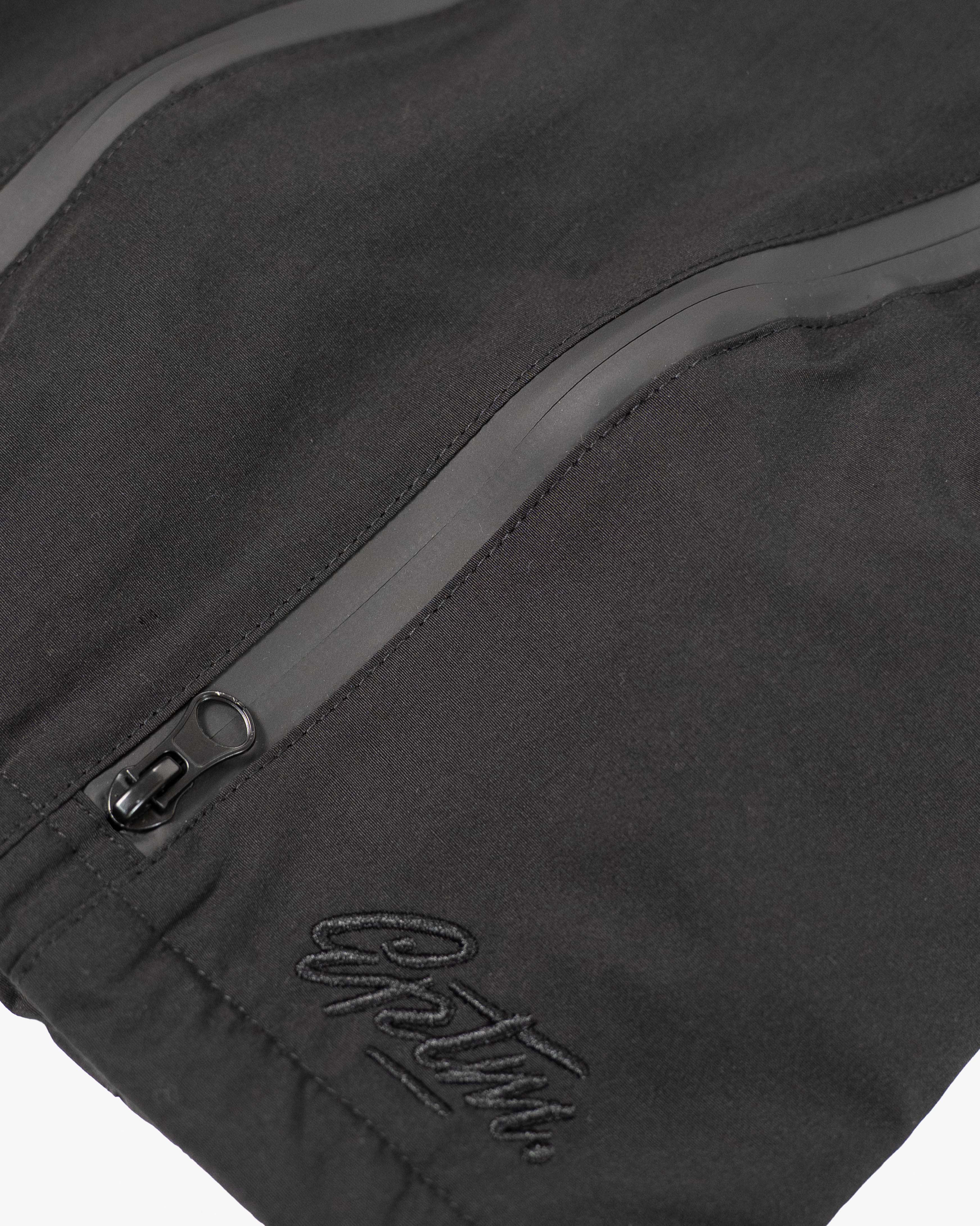 EPTM Double Zip Shorts - Black