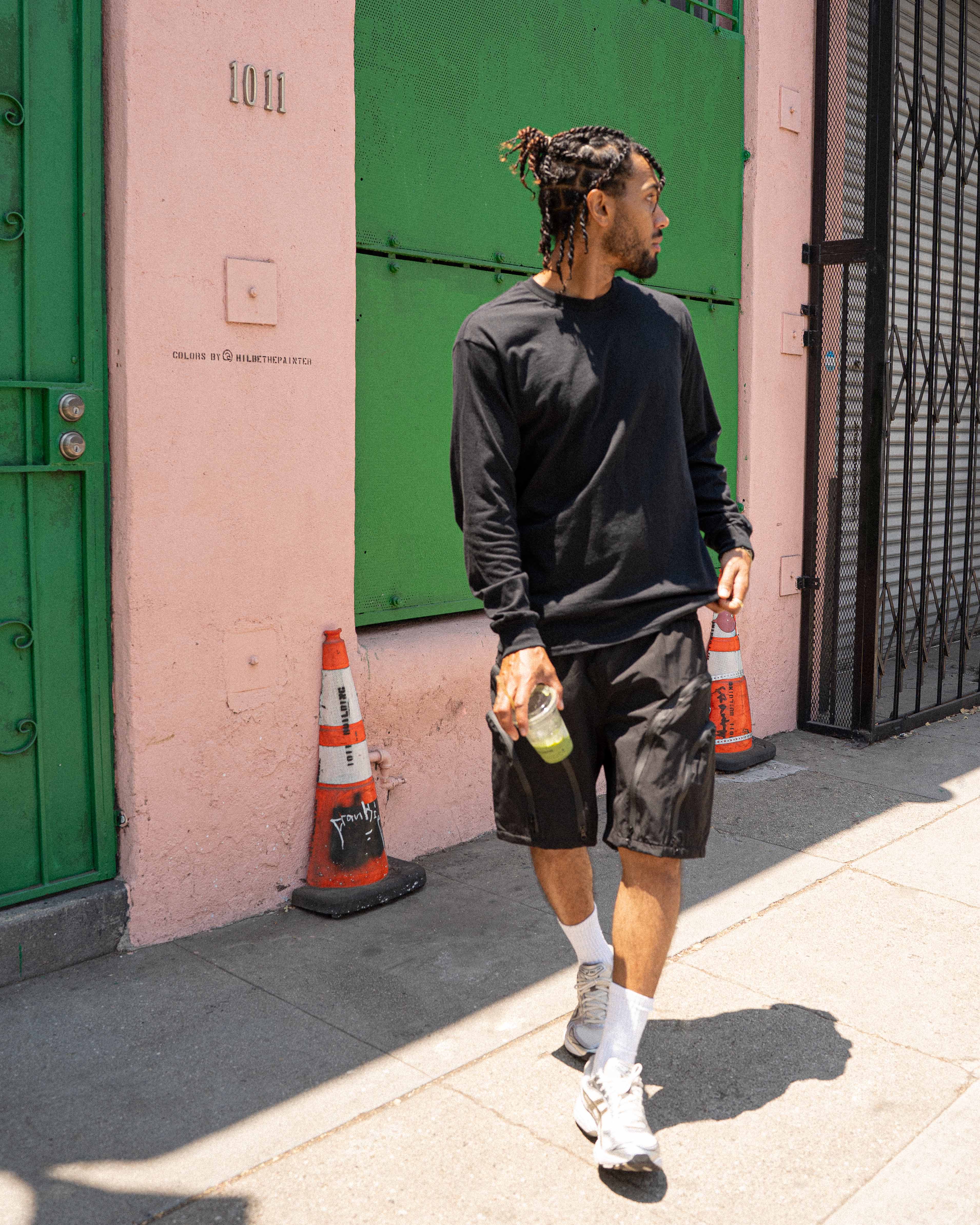 EPTM Double Zip Shorts - Black