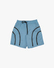 EPTM Double Zip Shorts - Sky Blue