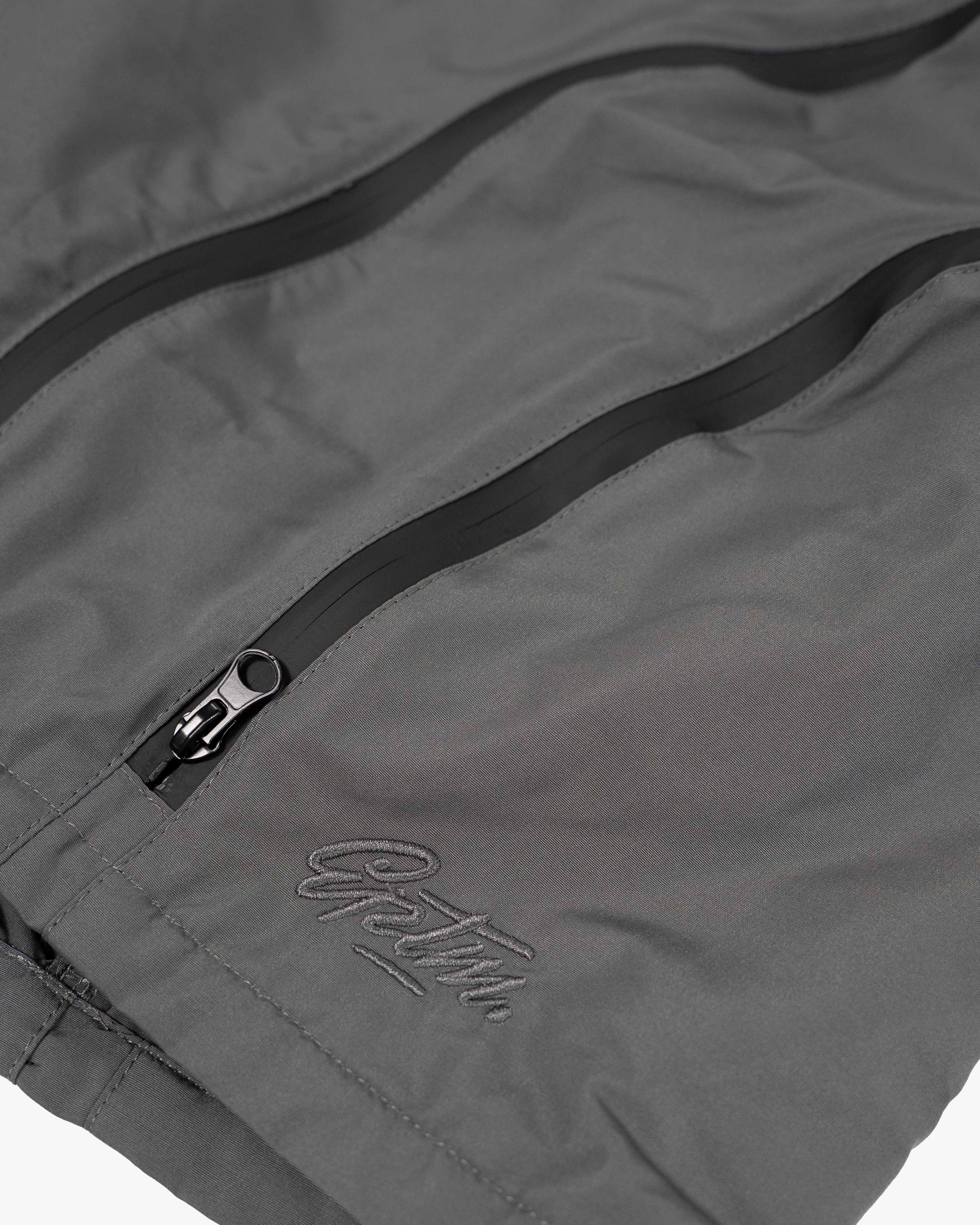 EPTM Double Zip Shorts - Grey