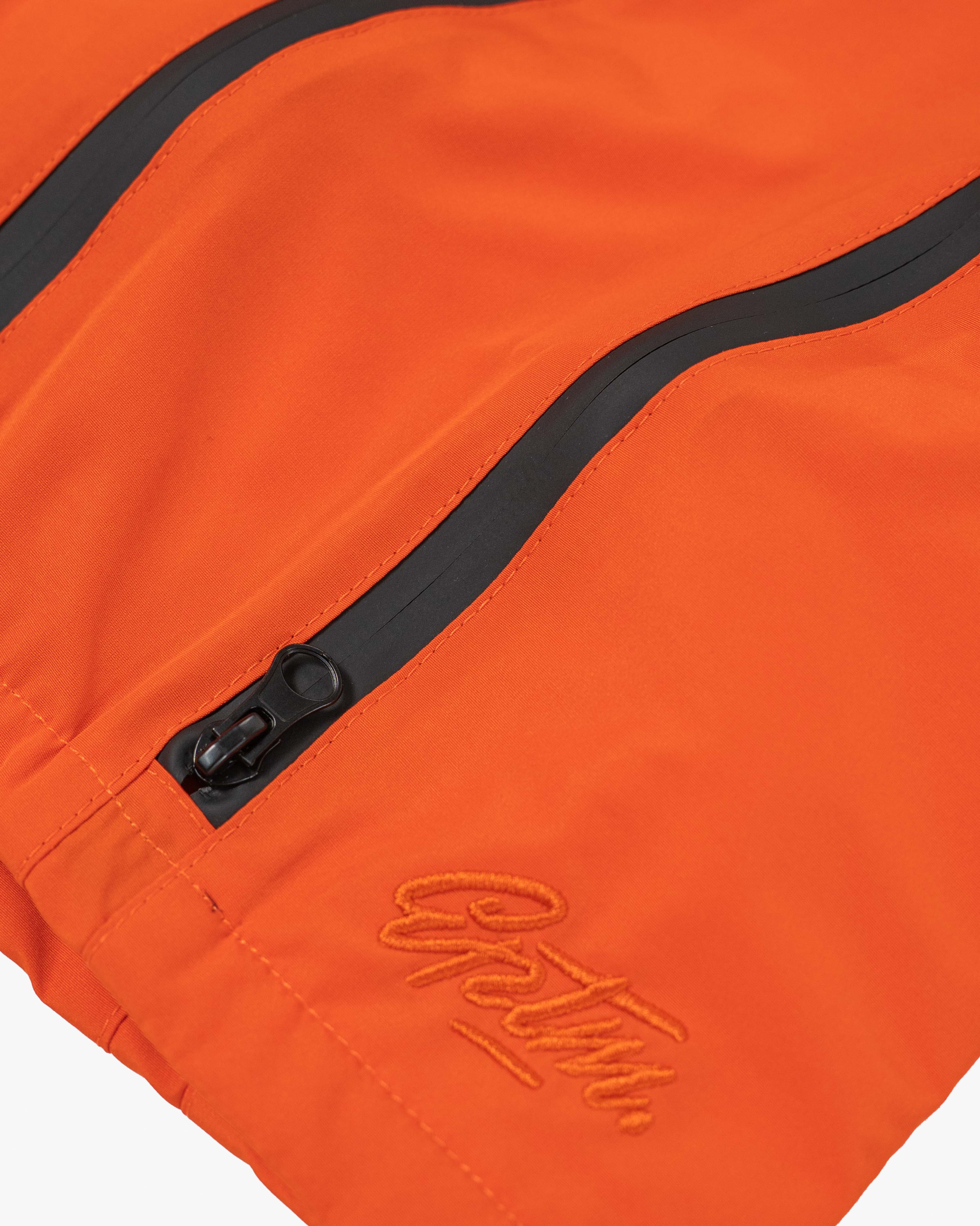 EPTM Double Zip Shorts - Orange