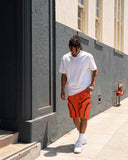 EPTM Double Zip Shorts - Orange