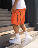 EPTM Double Zip Shorts - Orange