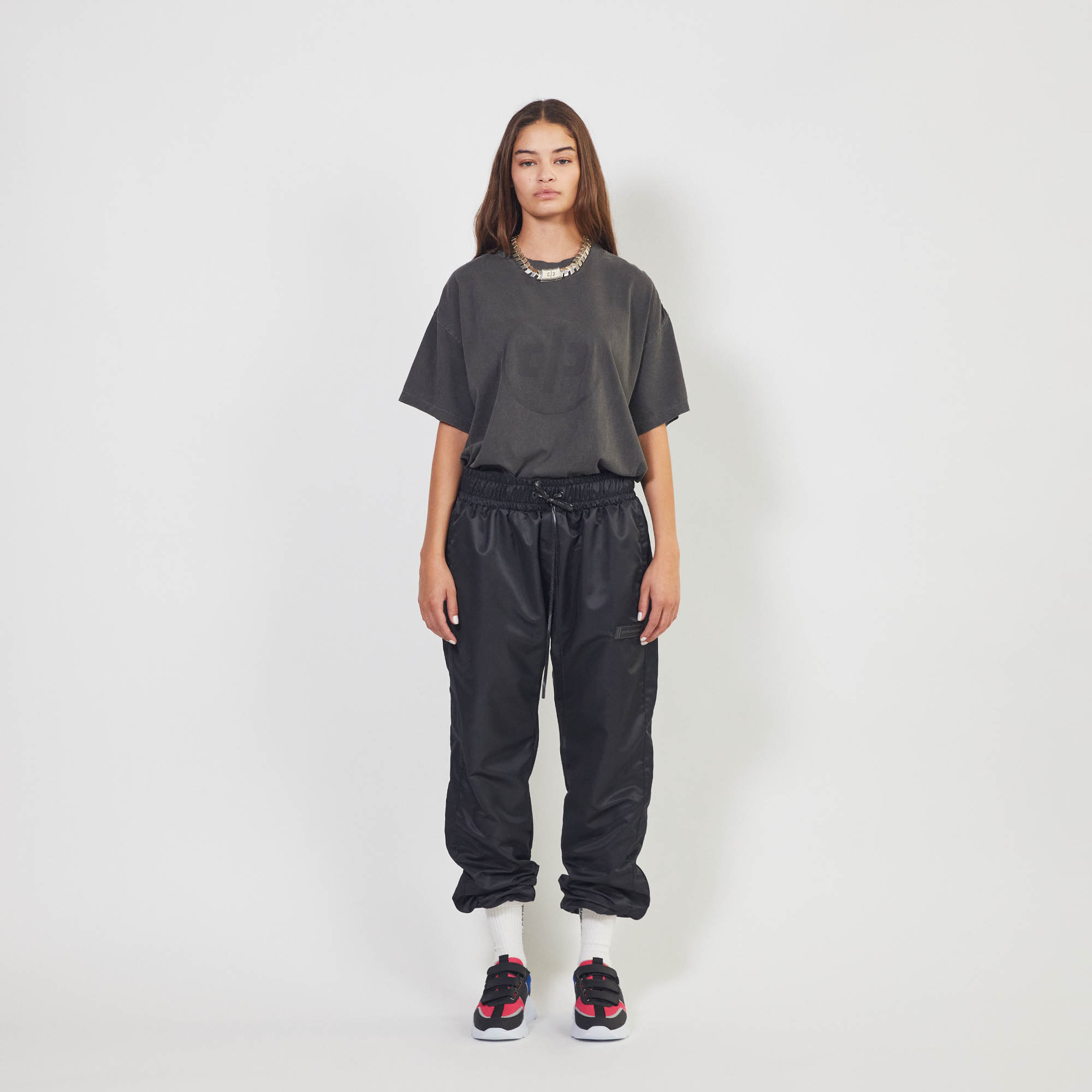 parachute track pant 2.5 / black + black