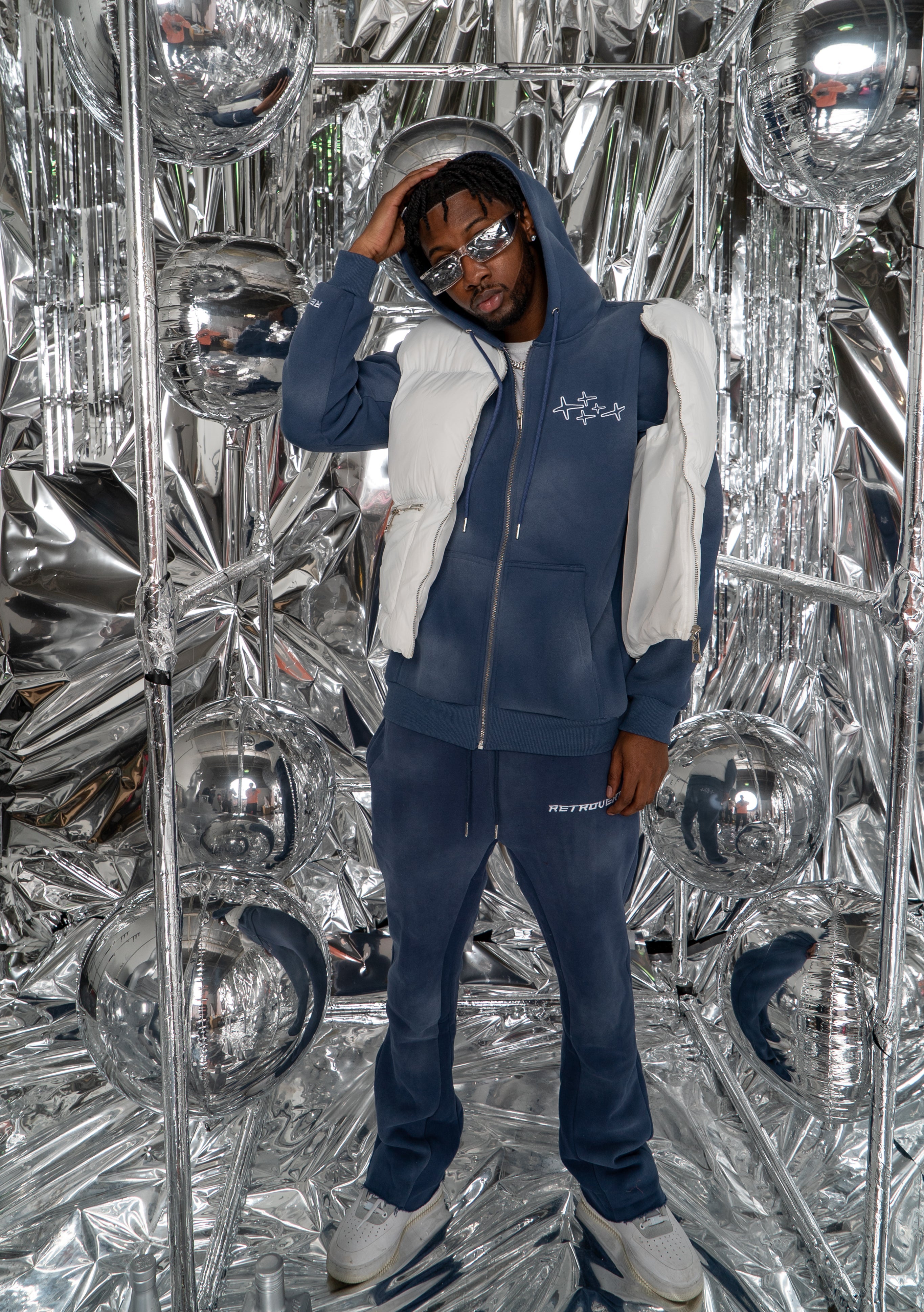 Flare Midnight Blue Sweatpants