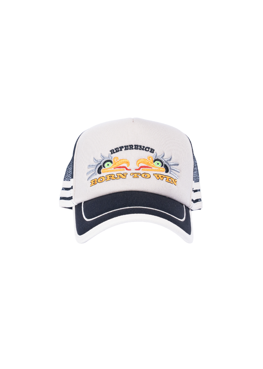 Bird Trucker (Tan/Black)