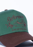 Western Hat (Green/Brown)