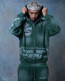 DESTROYER MATCHING ZIP-UP GREEN