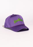 NOLA Souvenir Hat (Purple Satin)