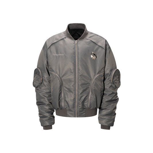 The lottery GT "Metal logo MA-1 jacket"
