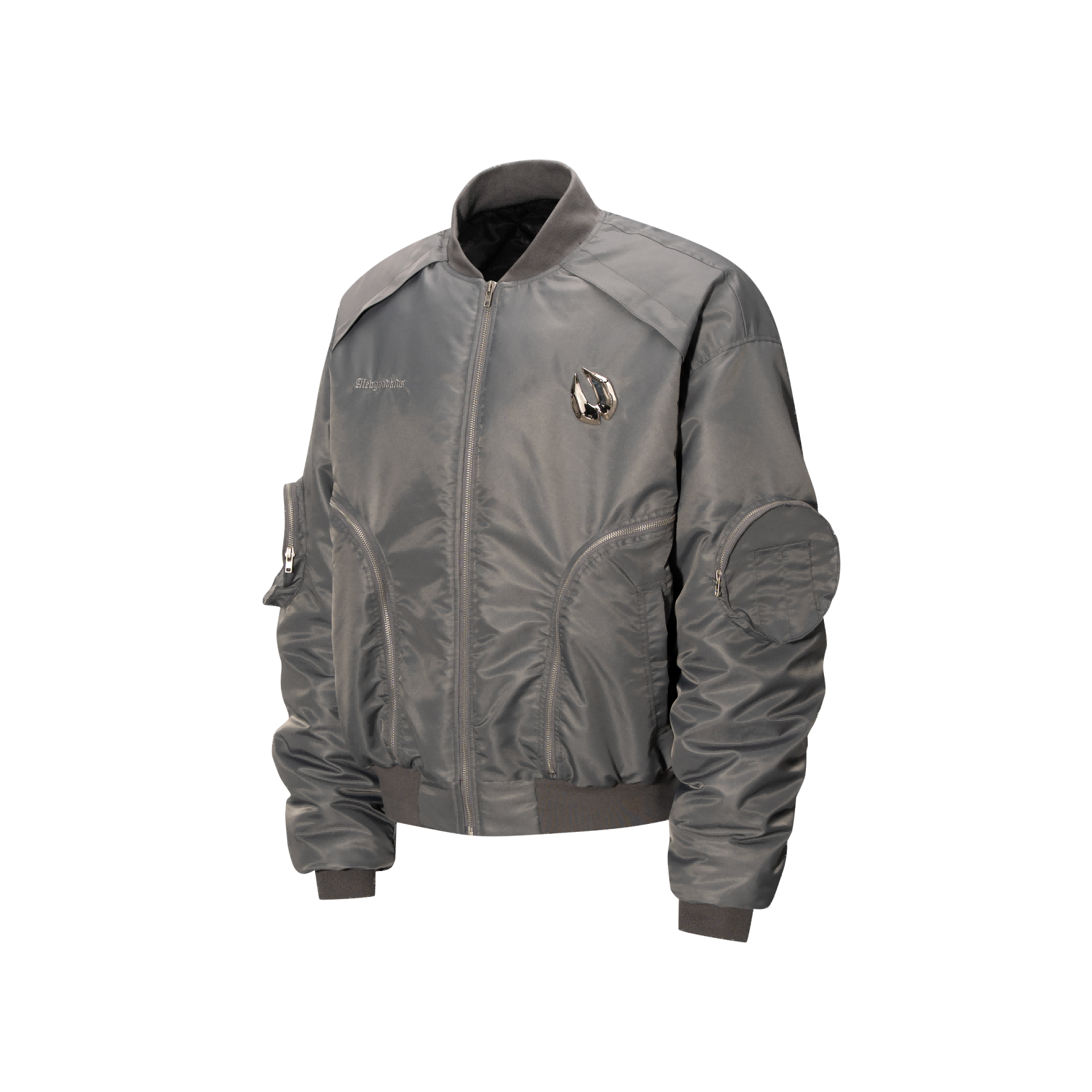 The lottery GT "Metal logo MA-1 jacket"