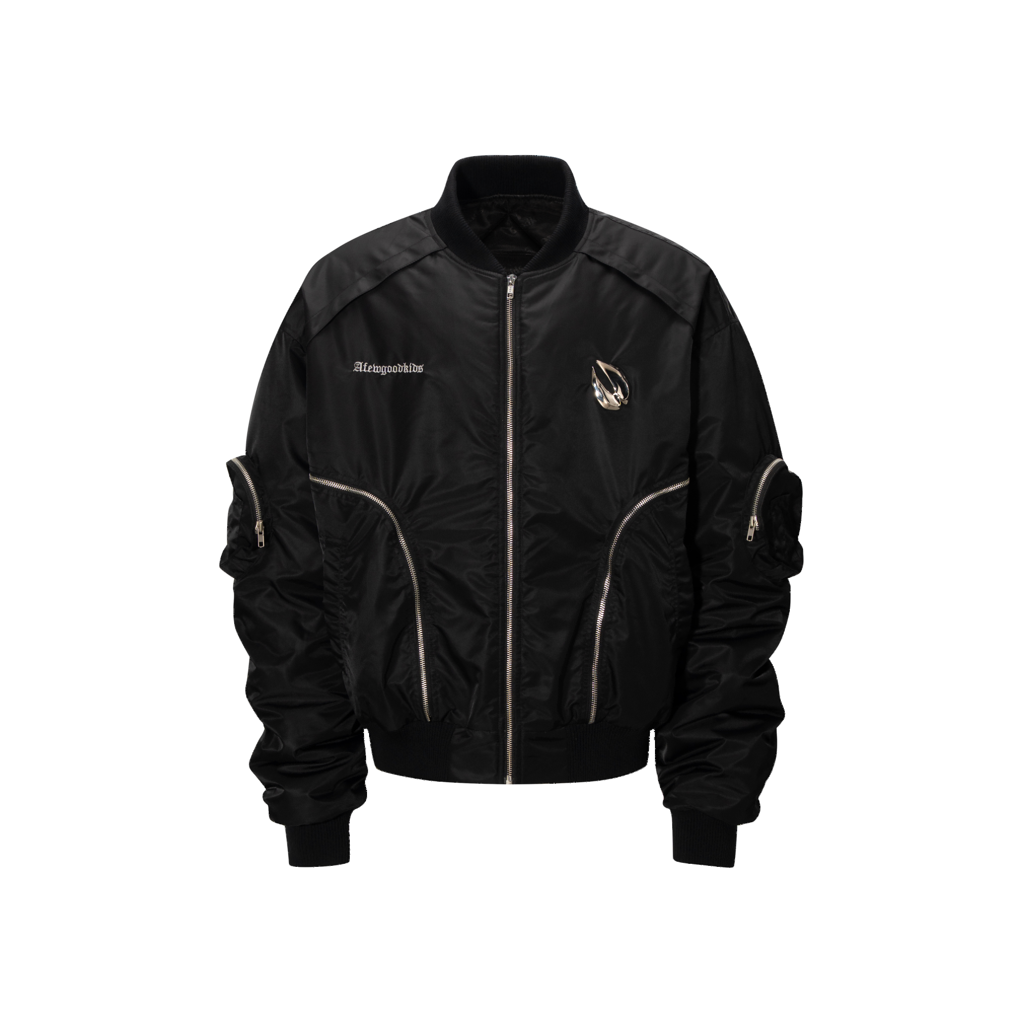 The lottery GT "Metal logo MA-1 jacket"