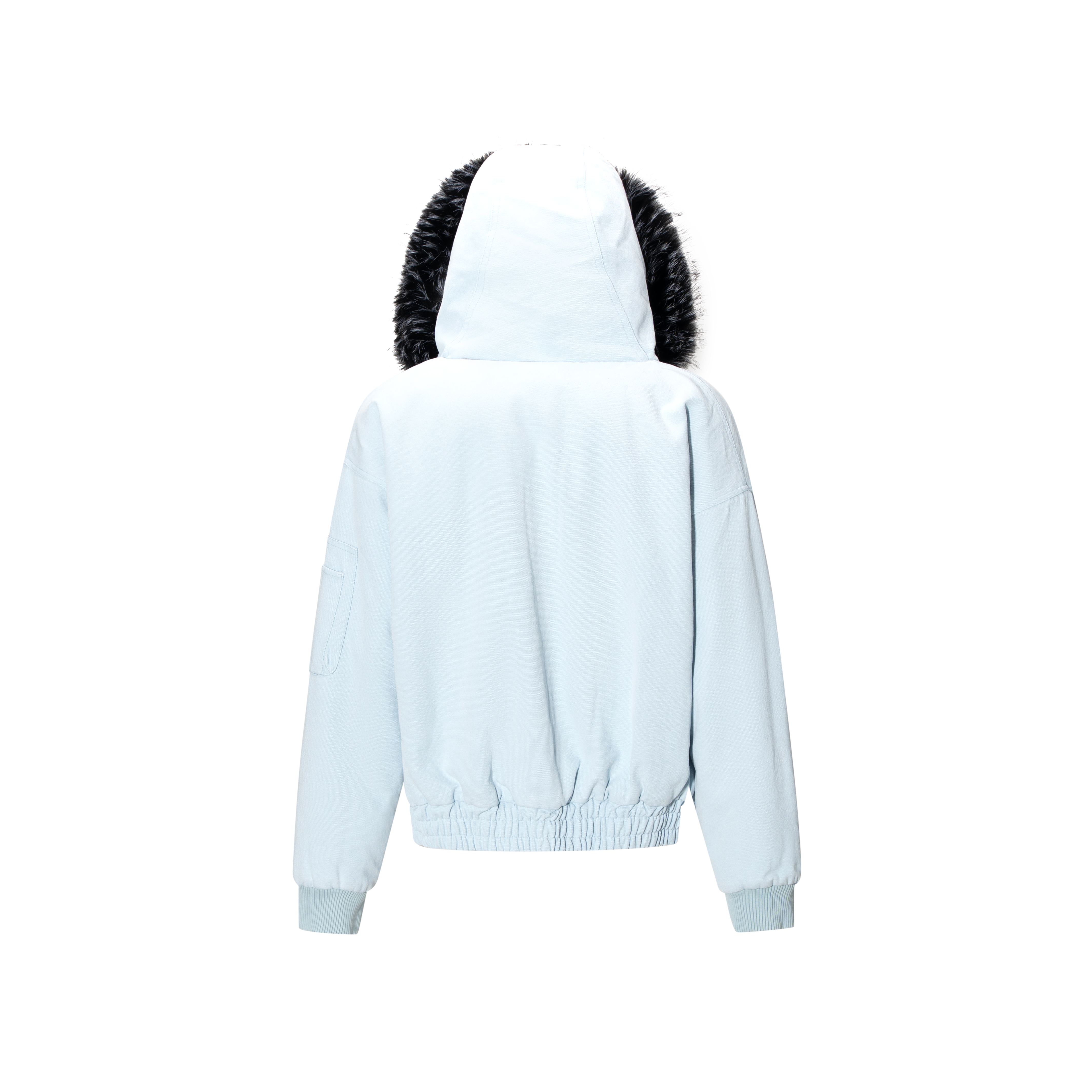 The lottery GT "Fur hooded canvas jacket"