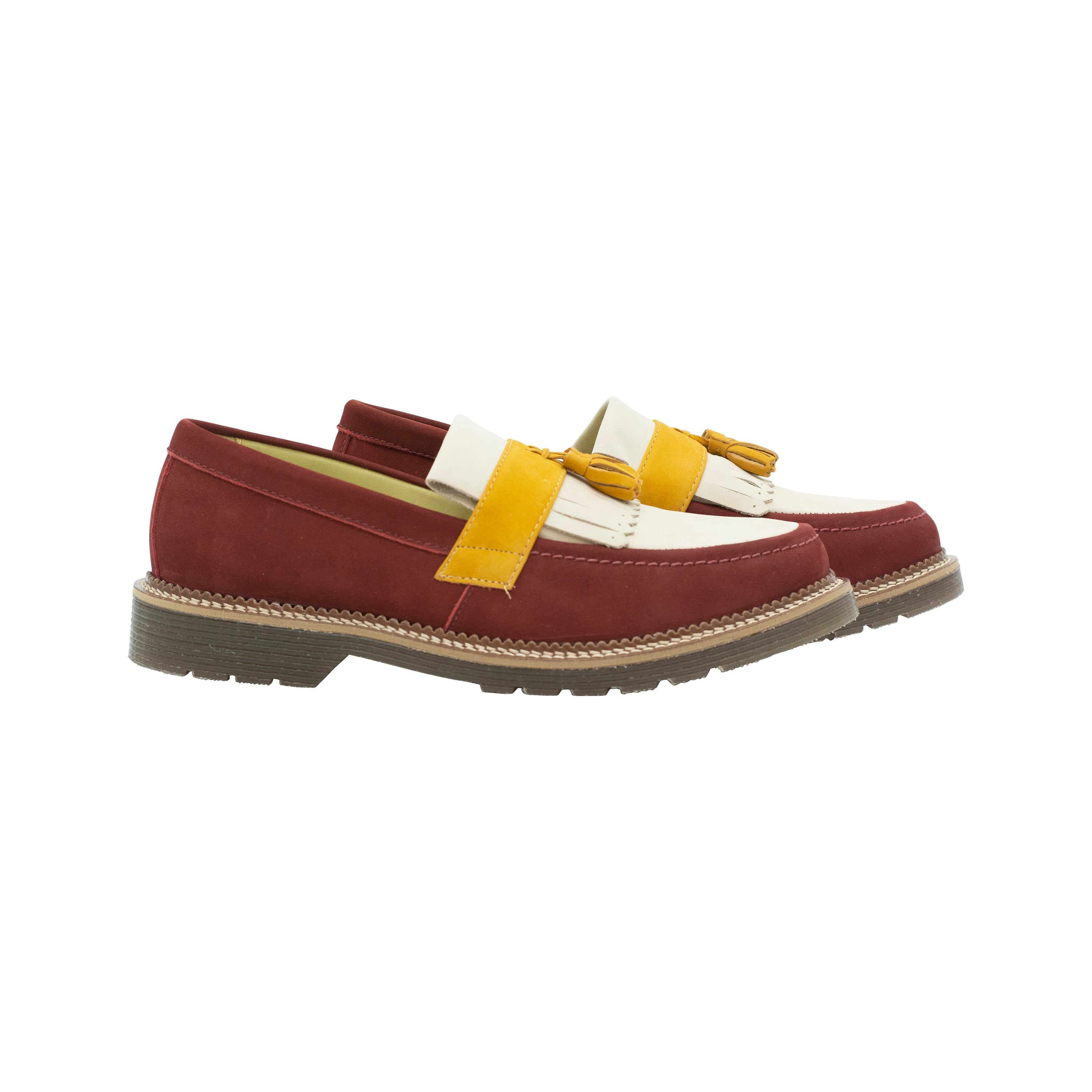 Moonwalk Loafer™? [Maroon/Yellow]