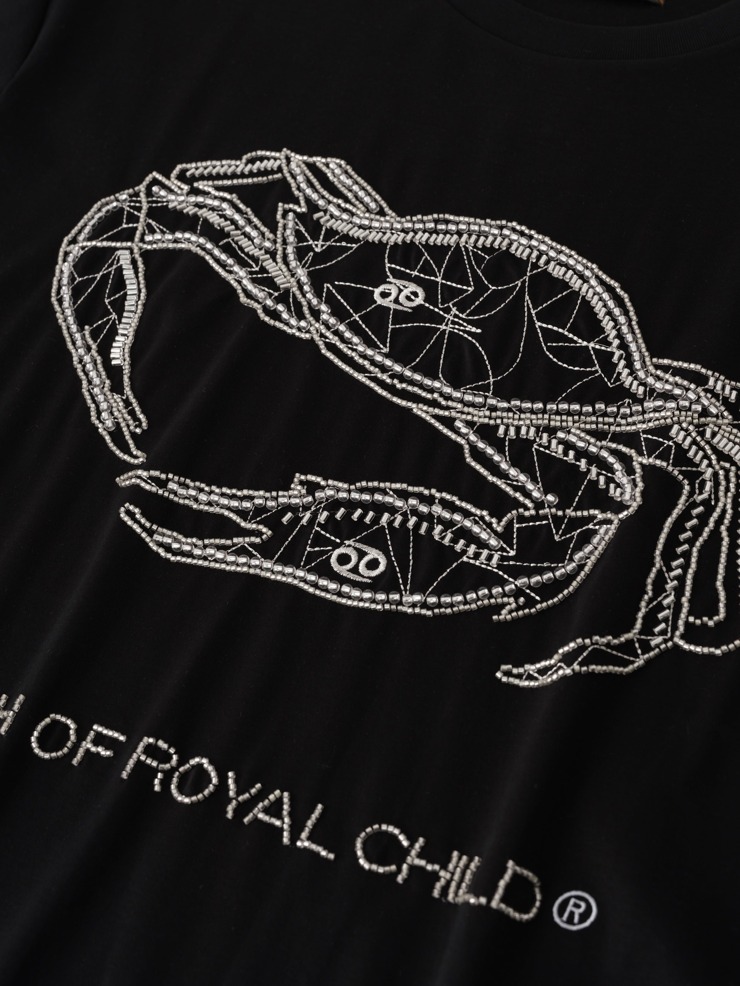 Zodiac Series Tee: Cancer BLK