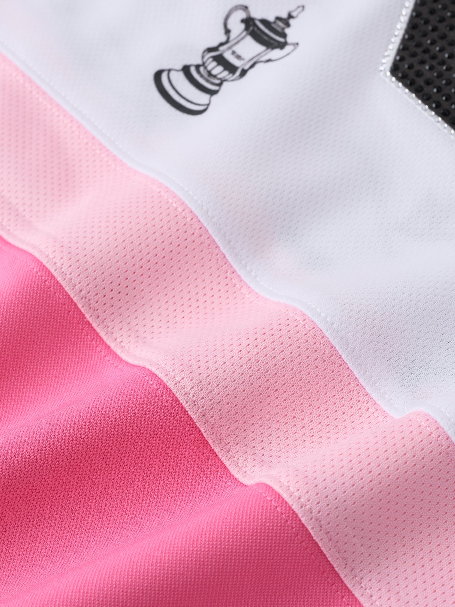 Double Lion Rhinestone Jersey in PINK