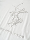 Zodiac Series Tee: Sagittarius WHT