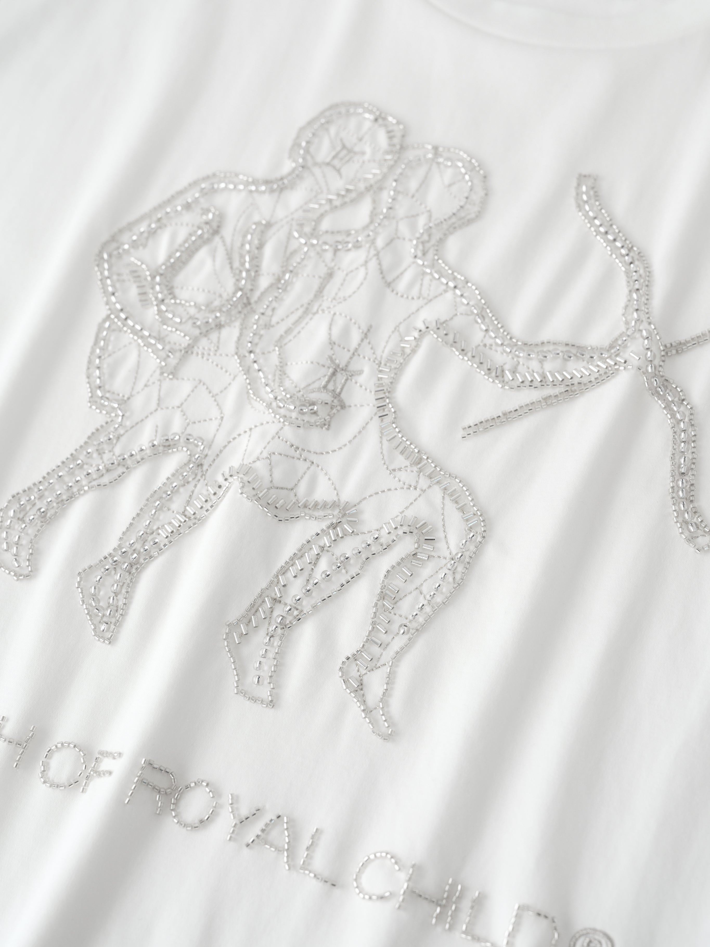 Zodiac Series Tee: Gemini WHT