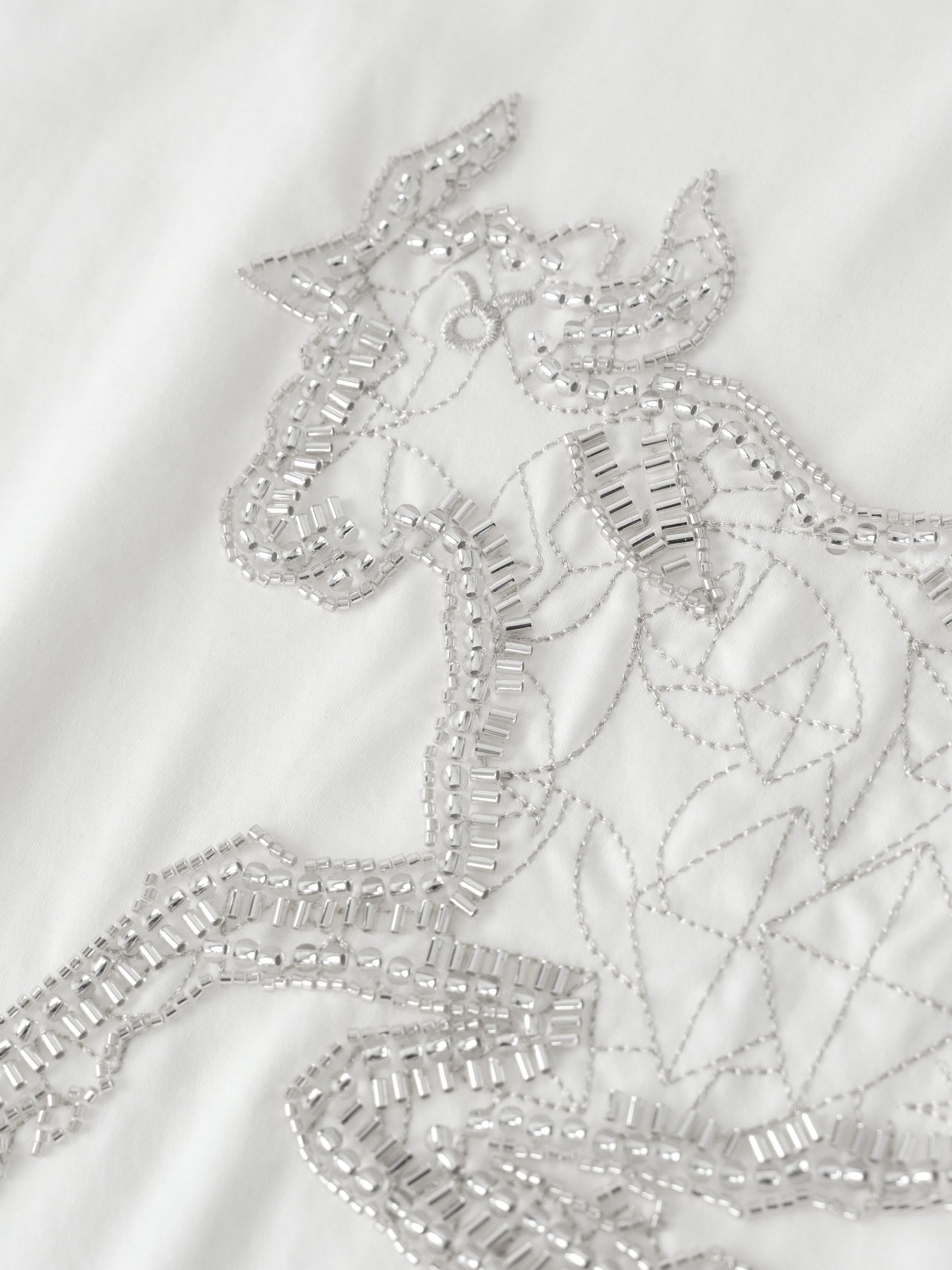 Zodiac Series Tee: Taurus WHT