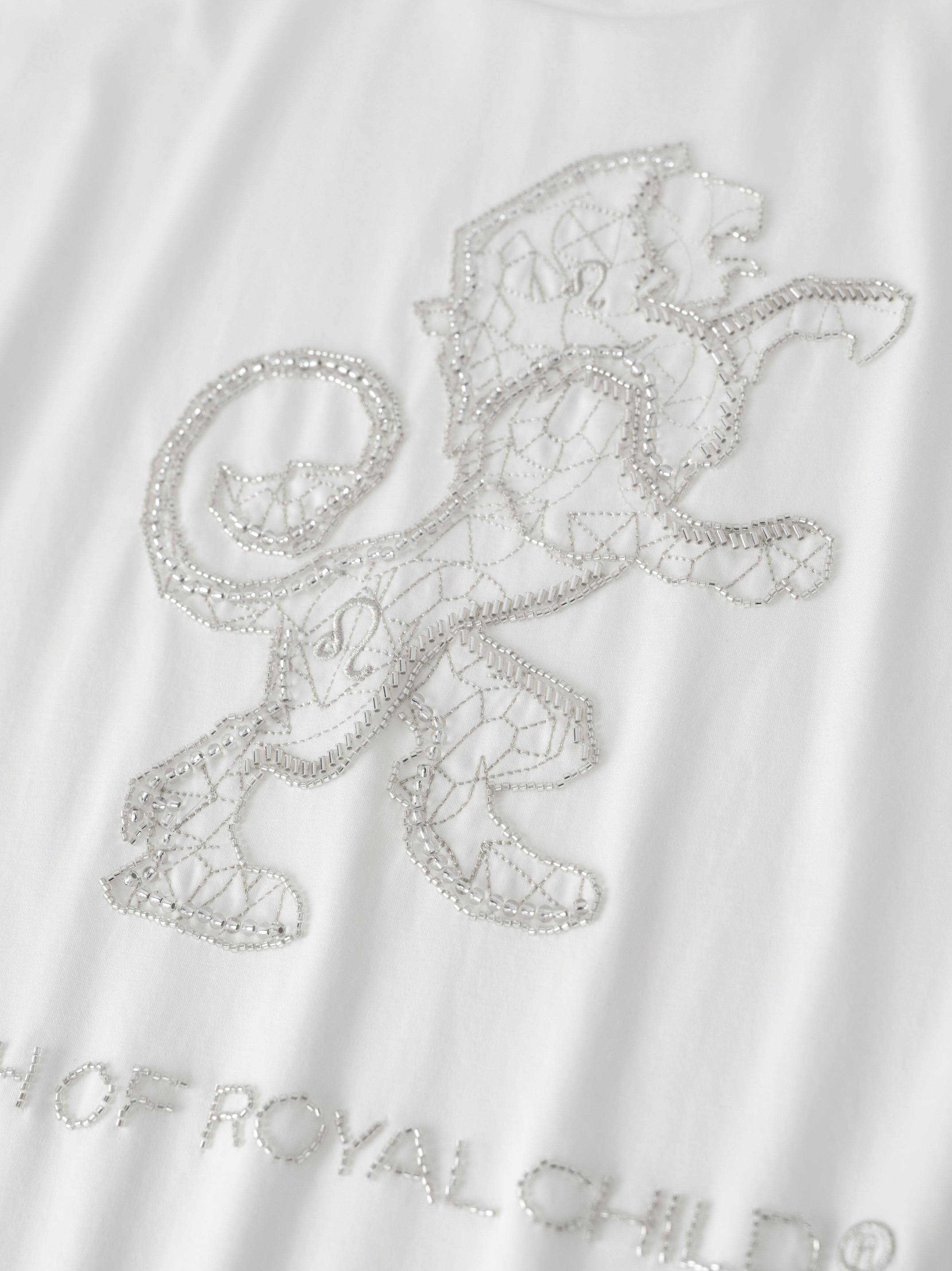 Zodiac Series Tee: Leo WHT