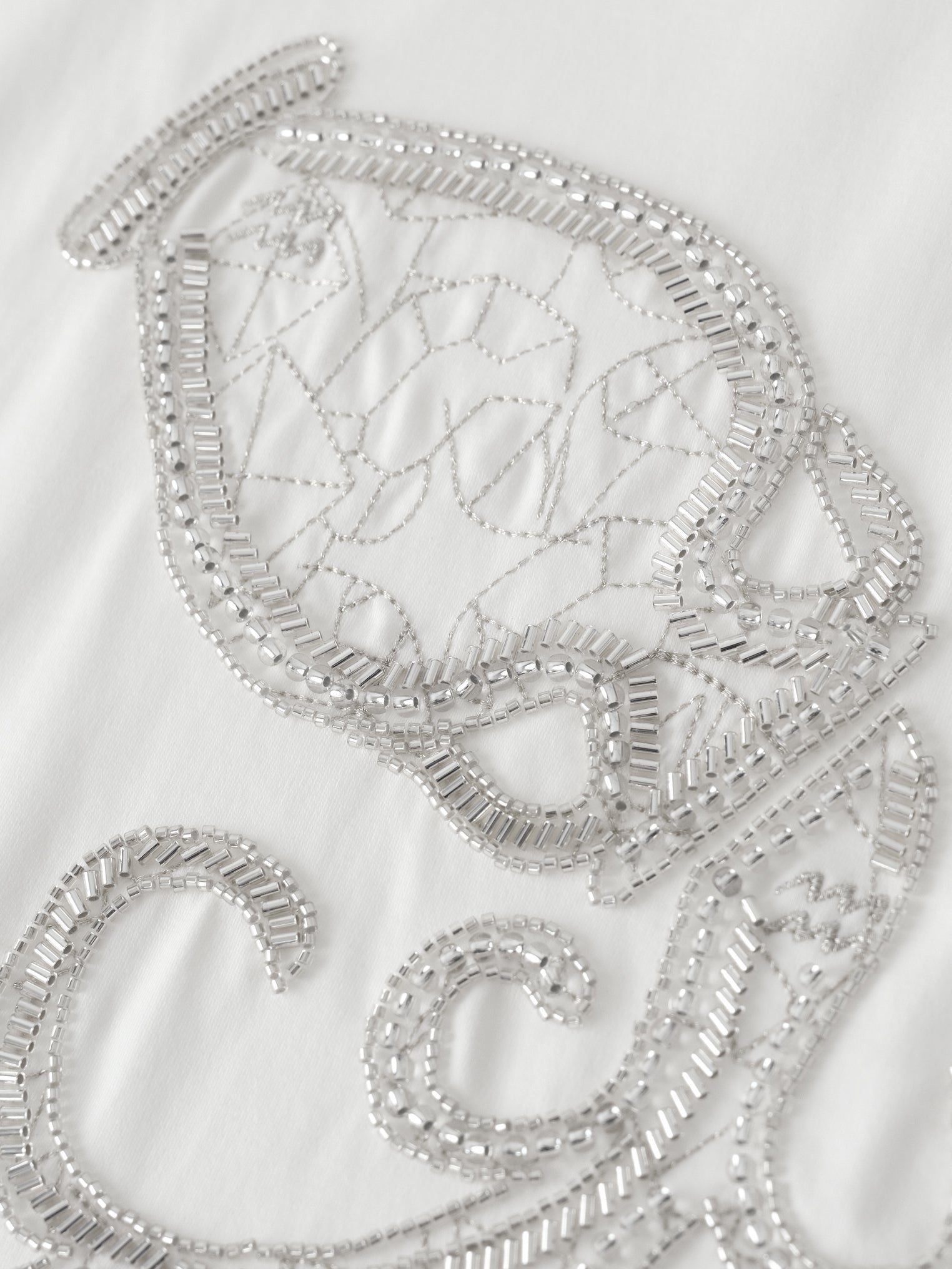 Zodiac Series Tee: Aquarius WHT