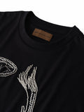 Zodiac Series Tee: Pisces BLK