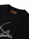 Zodiac Series Tee: Sagittarius BLK