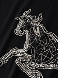 Zodiac Series Tee: Taurus BLK