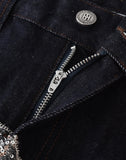 Silver Maze Denim Pants