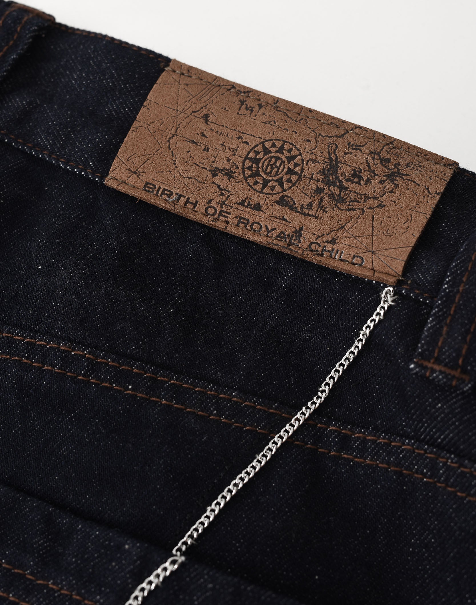 Silver Maze Denim Pants