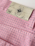 20K Diamond Stellar Denim Pants IN PNK
