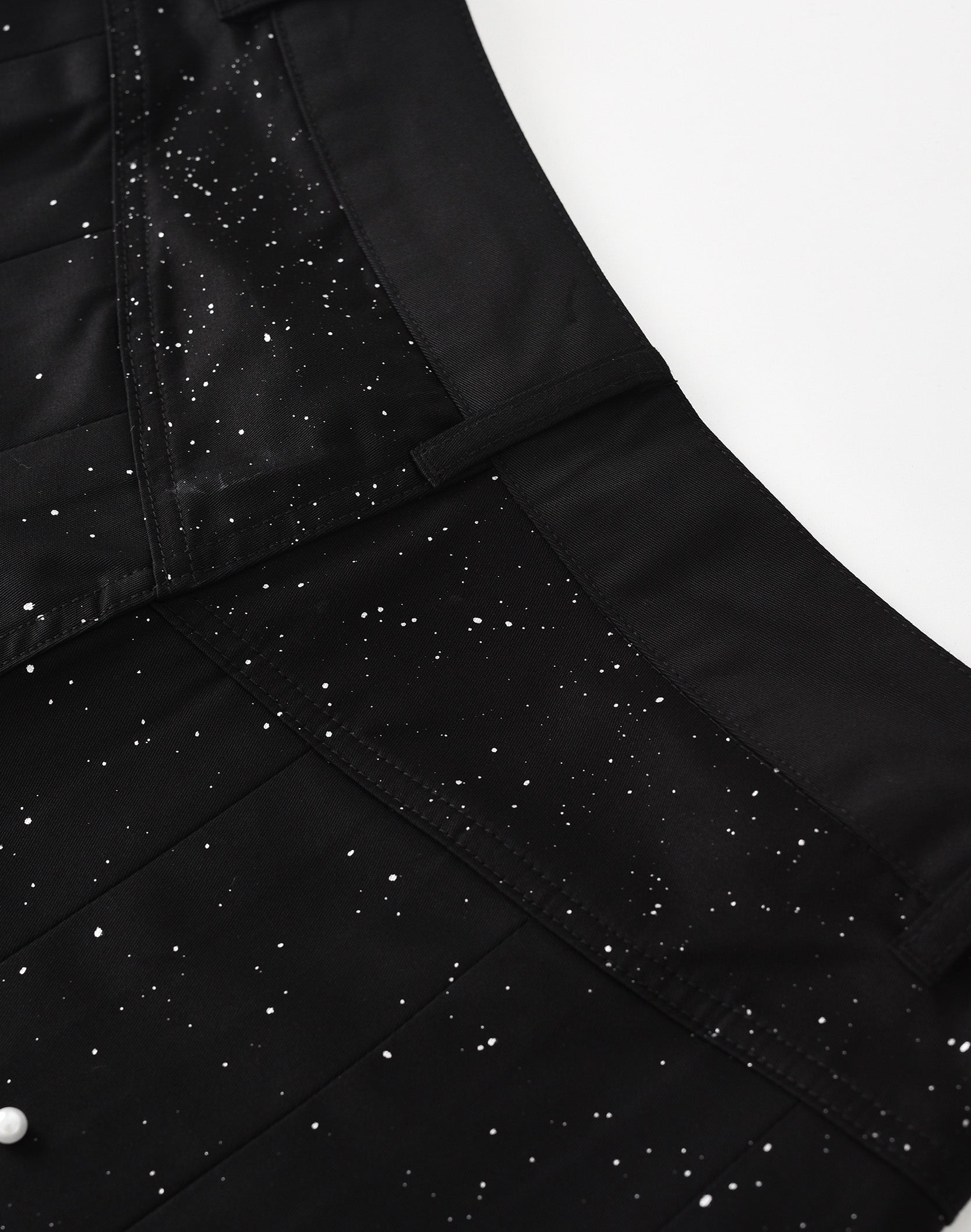 PEARL PLEATED WIDE SHORTS