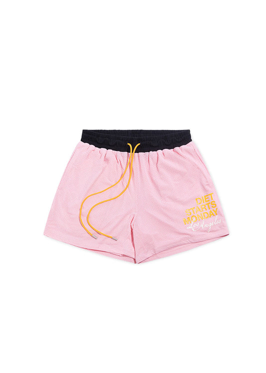 LA Mesh Short - Pink