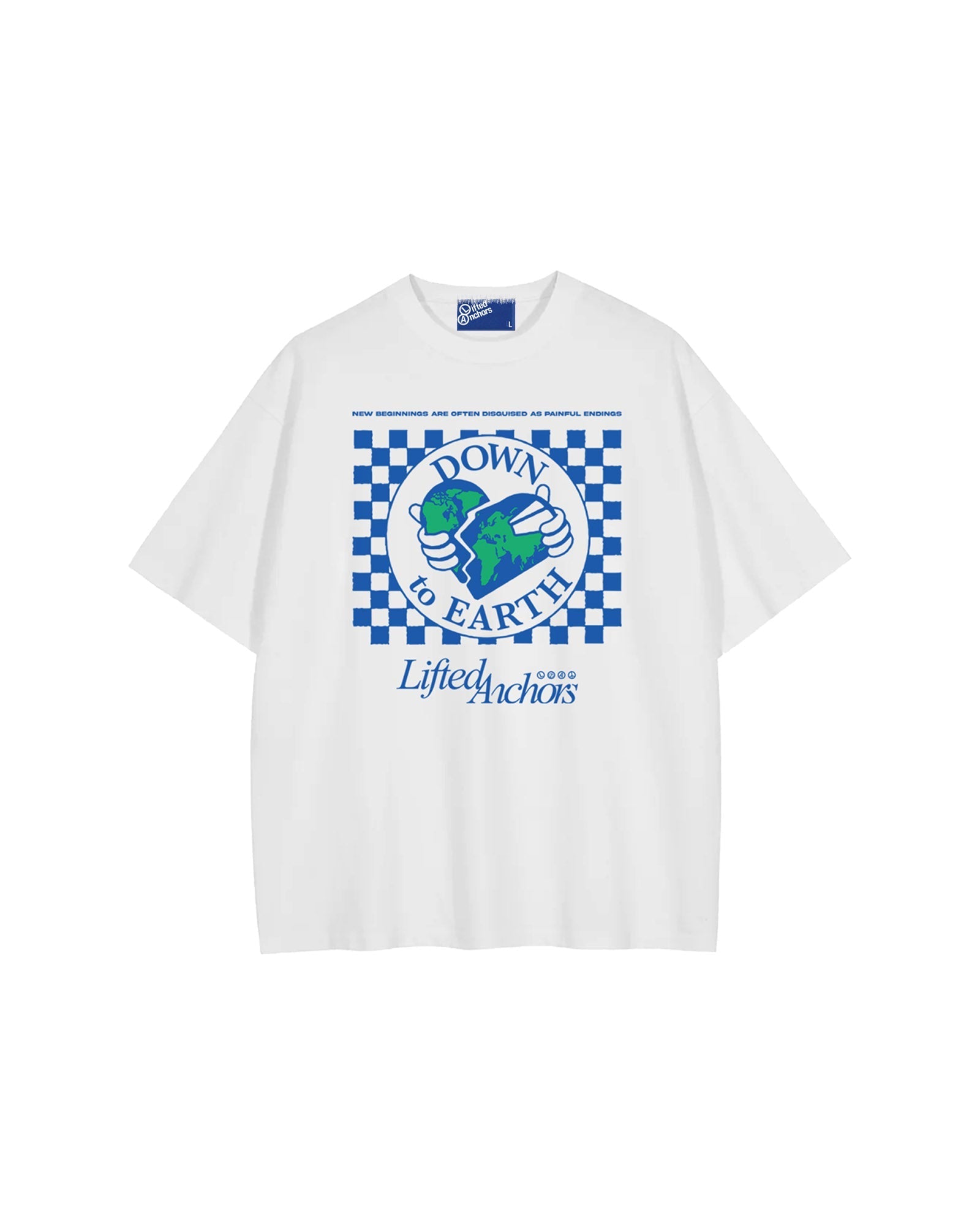 "Down To Earth" Tee (White)
