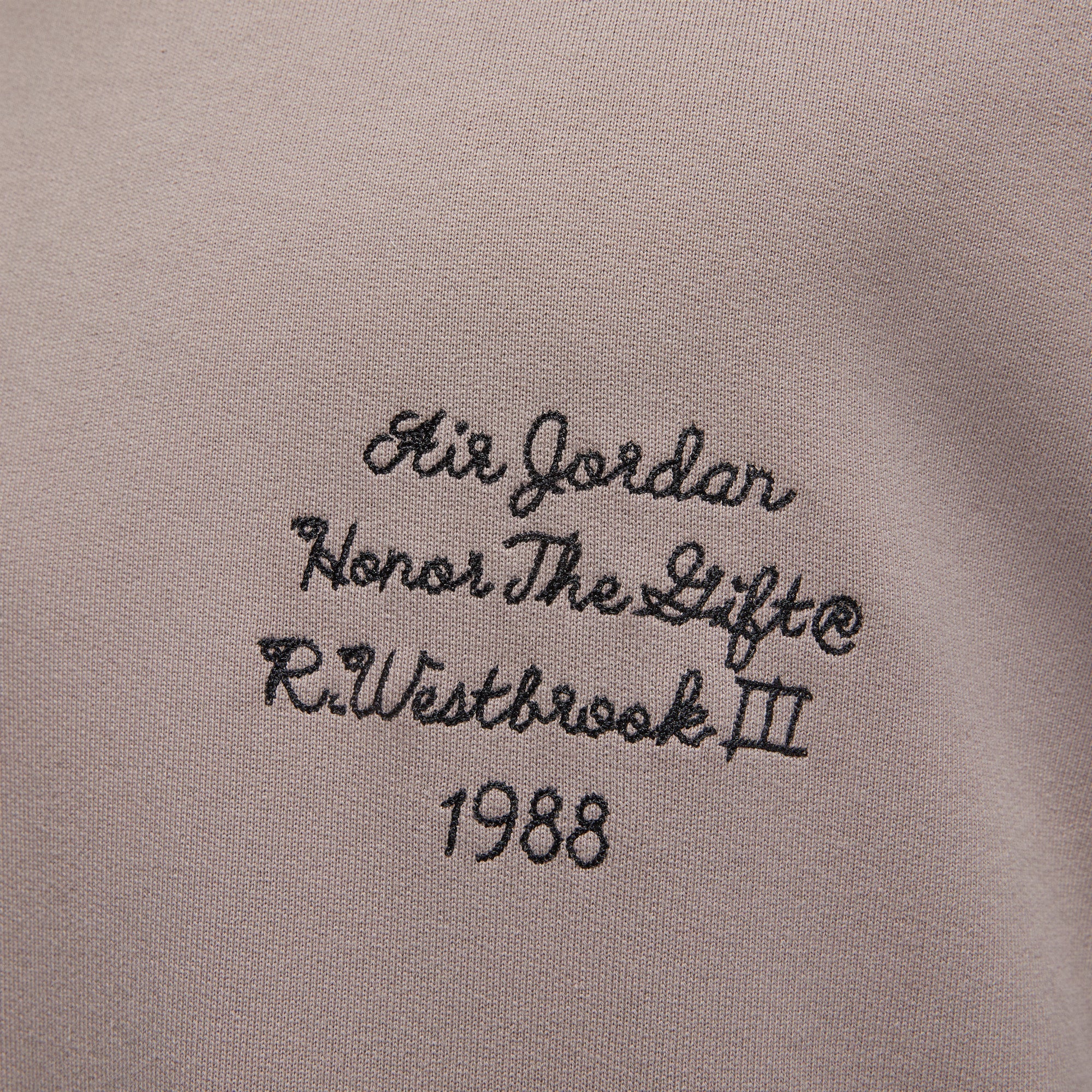 Jordan x HTG® Crewneck - Stone